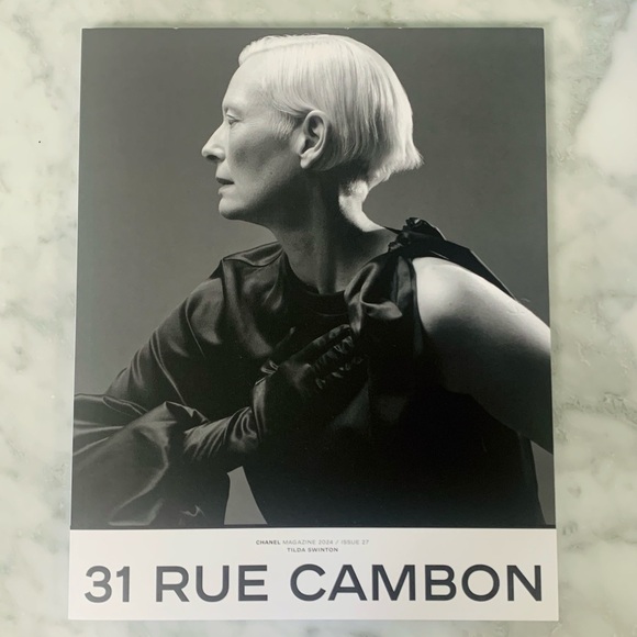 Chanel 31 Rue Cambon Magazine 2024 
Issue 27 - Tilda Swinton - Picture 1 of 5